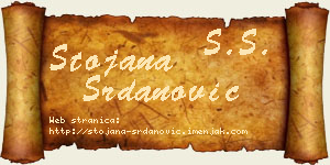 Stojana Srdanović vizit kartica